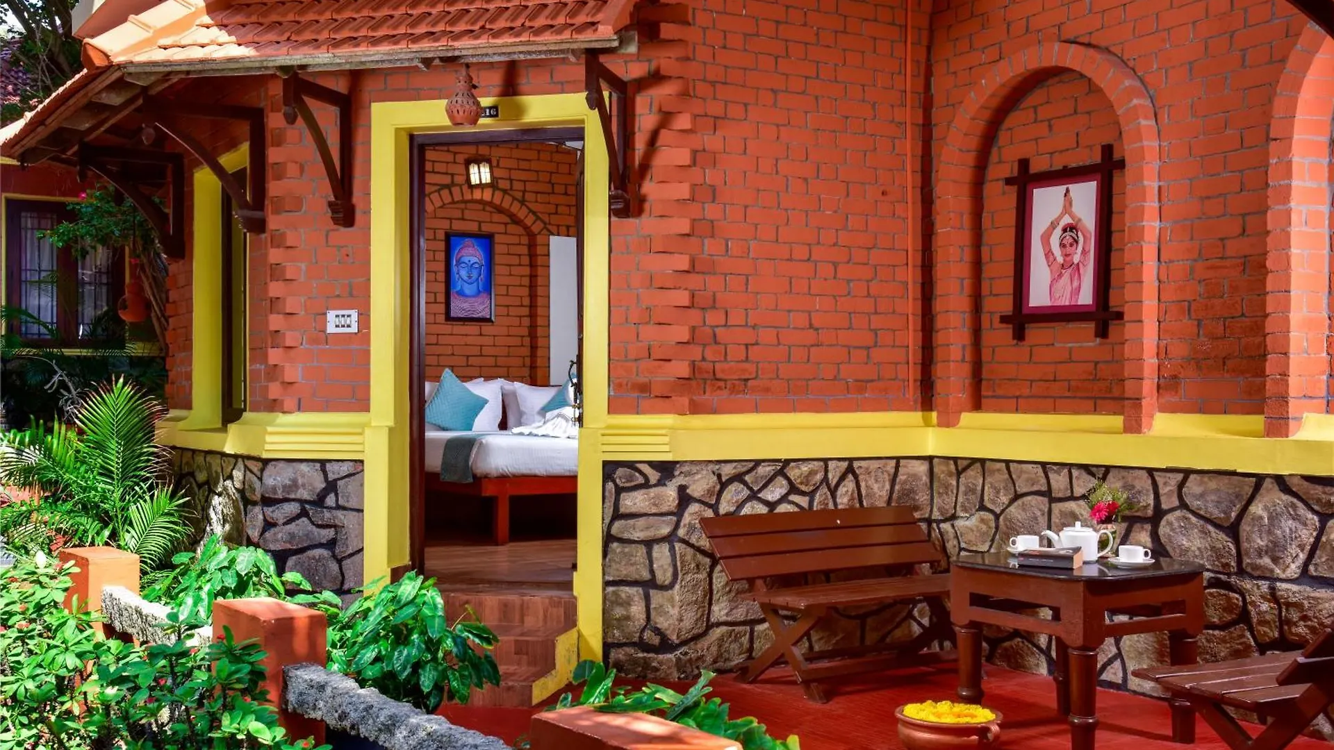 ***  Krishnatheeram Ayur Holy Beach Resorts Varkala India