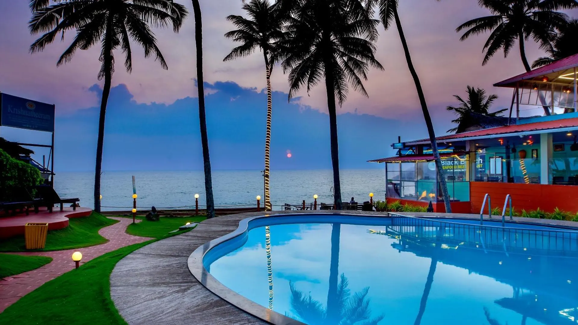 Krishnatheeram Ayur Holy Beach Resorts Varkala